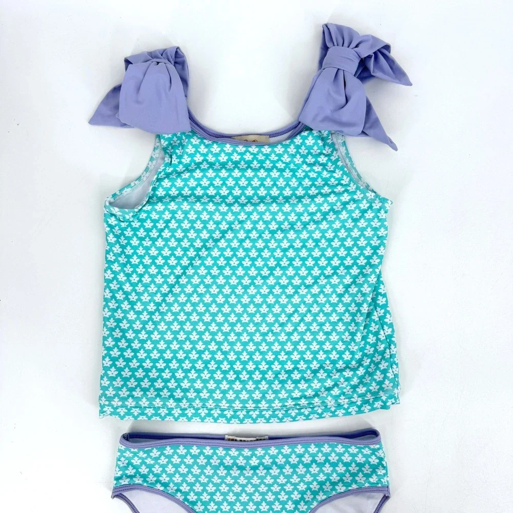 The Beaufort Bonnet Company Girl's Snorkel Tour Tankini Swimsuit Sz 7